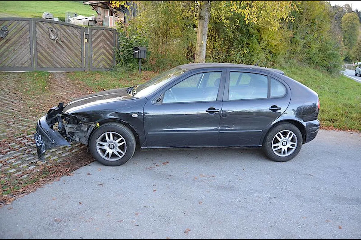 Stein AR - Selbstunfall mit Sachschaden