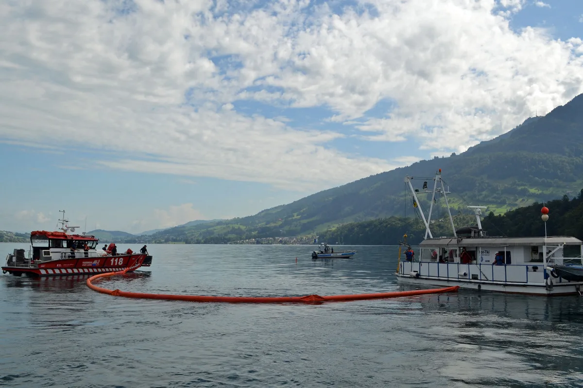 Weggis-Vierwaldstättersee LU - Motorboot gesunken
