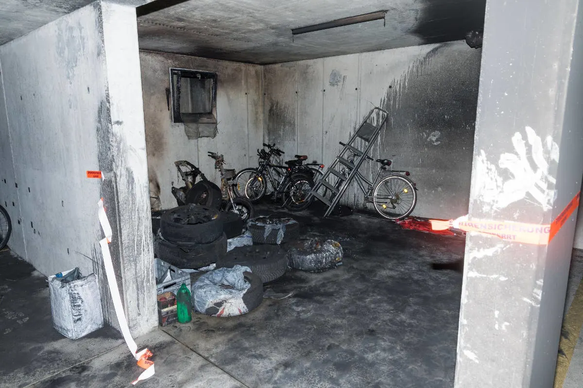Brand in Oberwil BL – Grosser Schaden nach Feuer in einer Einstellhalle 