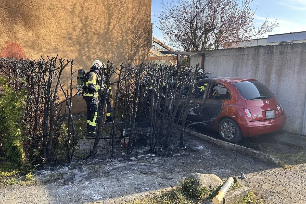 Endingen AG – Beim Unkrautjäten Brand ausgelöst