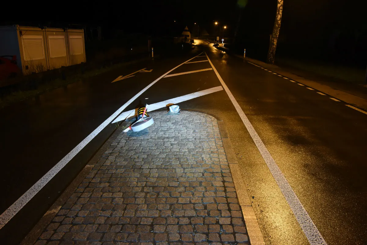 Altstätten SG - 45-jähriger Motorradfahrer fahrunfähig verunfallt und schwer verletzt 