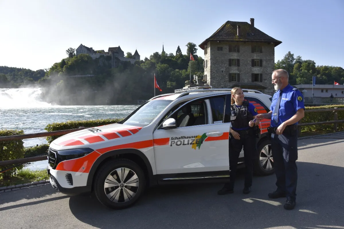 Kanton Schaffhausen - Erstes Elektro-Einsatzfahrzeug im Einsatz