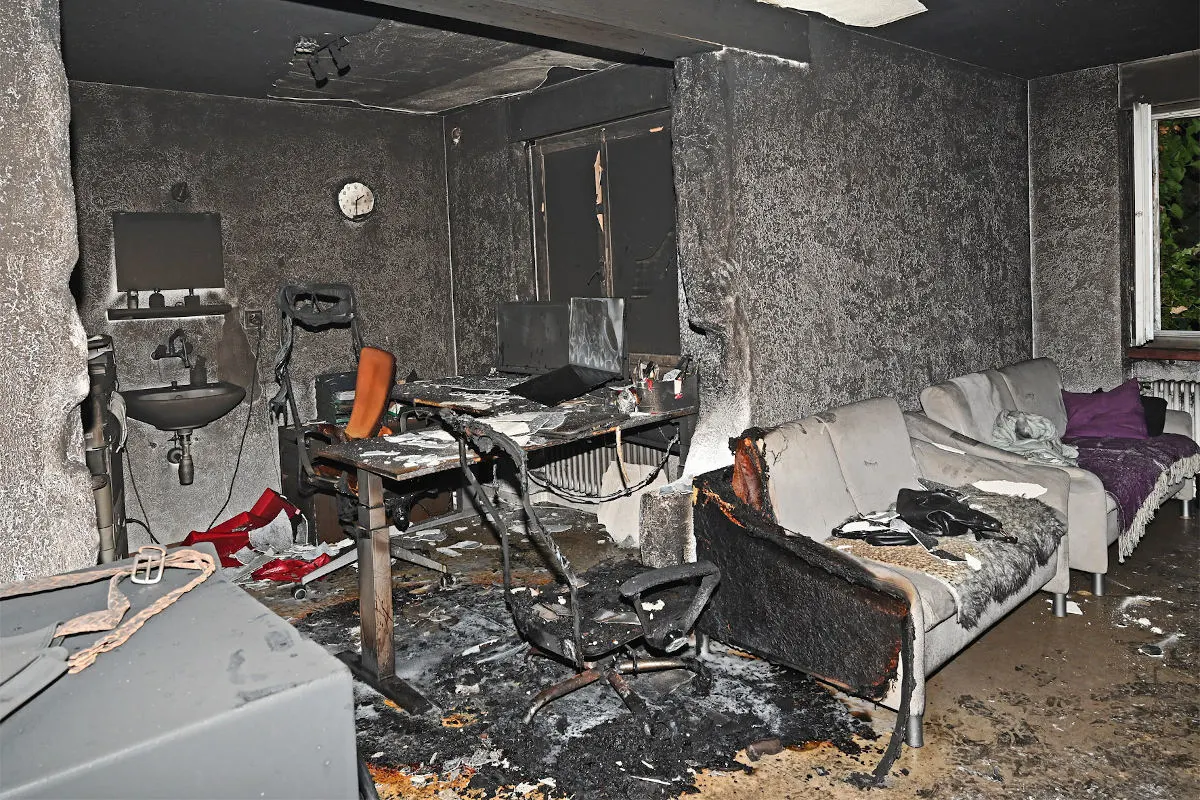 Stadt Schaffhausen – Brand in Büro eines Restaurants