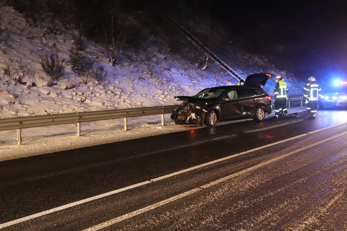 Prüm – Verkehrsunfall mit Verletzten auf der B51