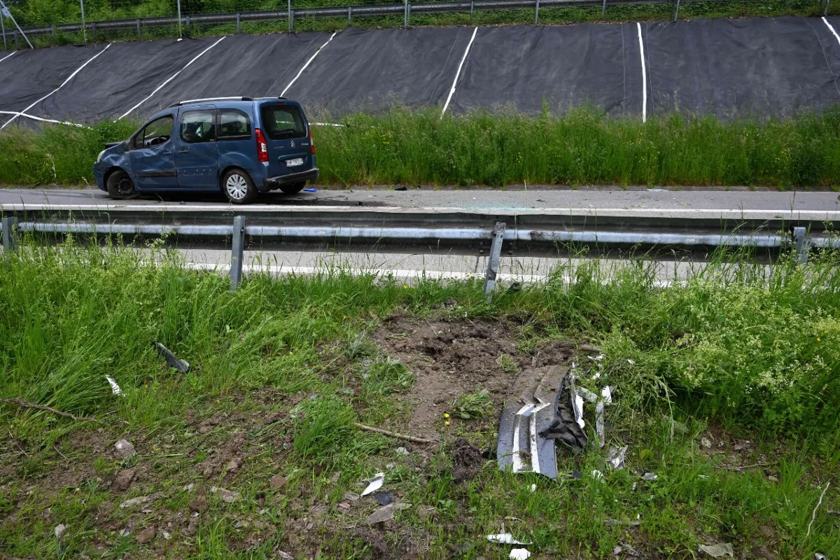  Unterterzen SG - Selbstunfall auf Autobahn A3