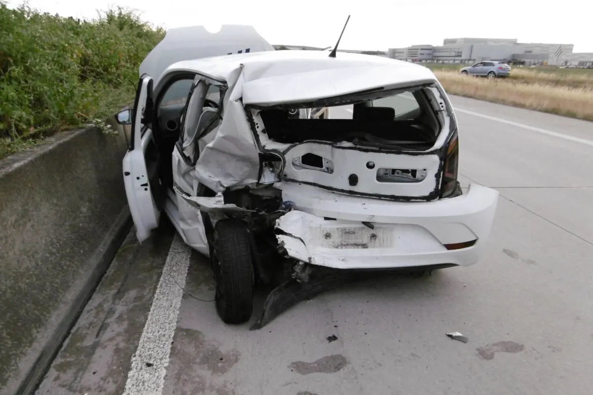 A71 Erfurt-Mittelhausen – Schwerer Unfall auf der Autobahn
