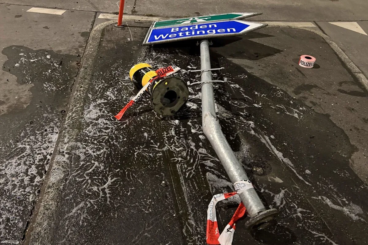 Würenlos AG - Telefon-Anruf verursacht Unfall auf der Landstrasse