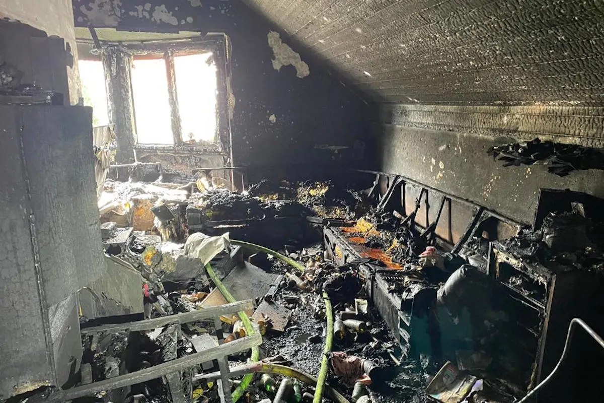 St. Ursen FR – Brandausbruch in einem Wohngebäude