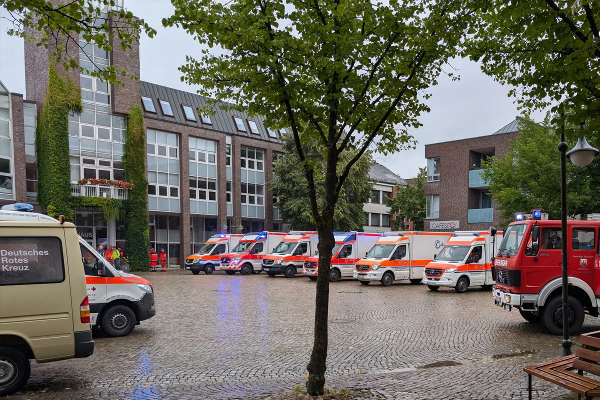 Rotenburg (Wümme) NI – Kellerbrand in Wohn- und Geschäftshaus