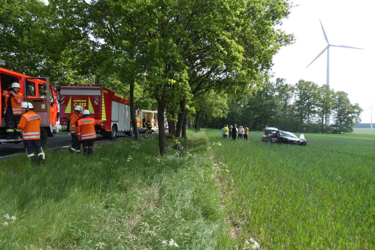 Von Fahrbahn abgekommen und schwer verletzt