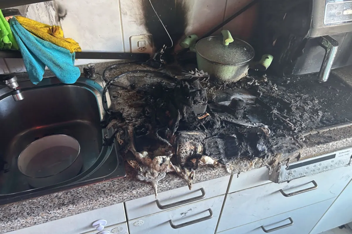 Bronschhofen SG – Küche in Brand