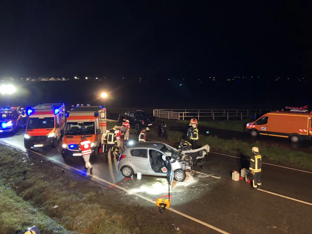 Wittlich – Verkehrsunfall mit Personenschaden auf der B49