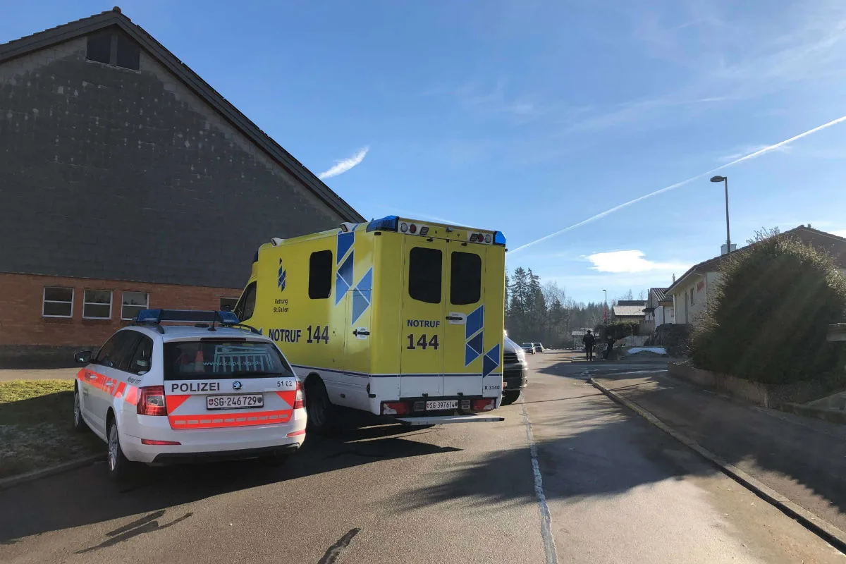 Niederuzwil SG - Auffälliger Mann löst grösseren Polizeieinsatz aus