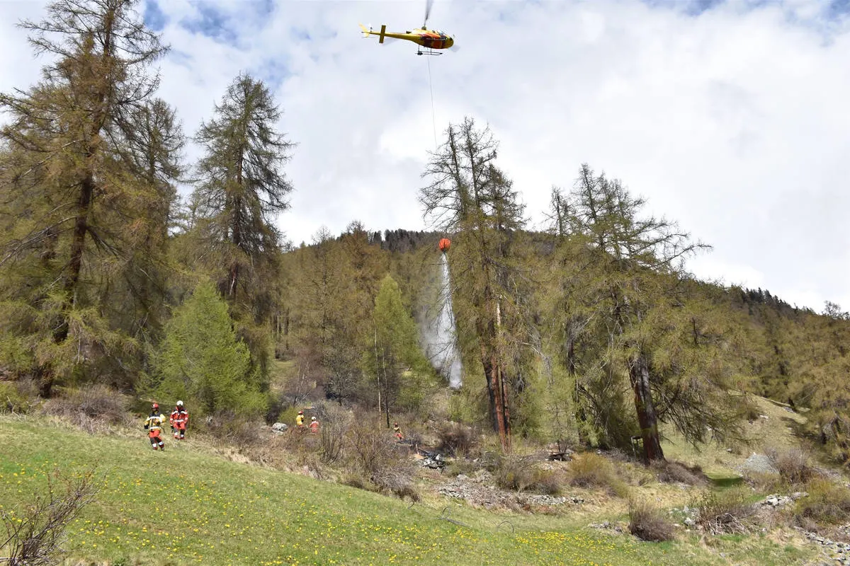Lavin GR – Brand in Hirtenhütte ausgebrochen