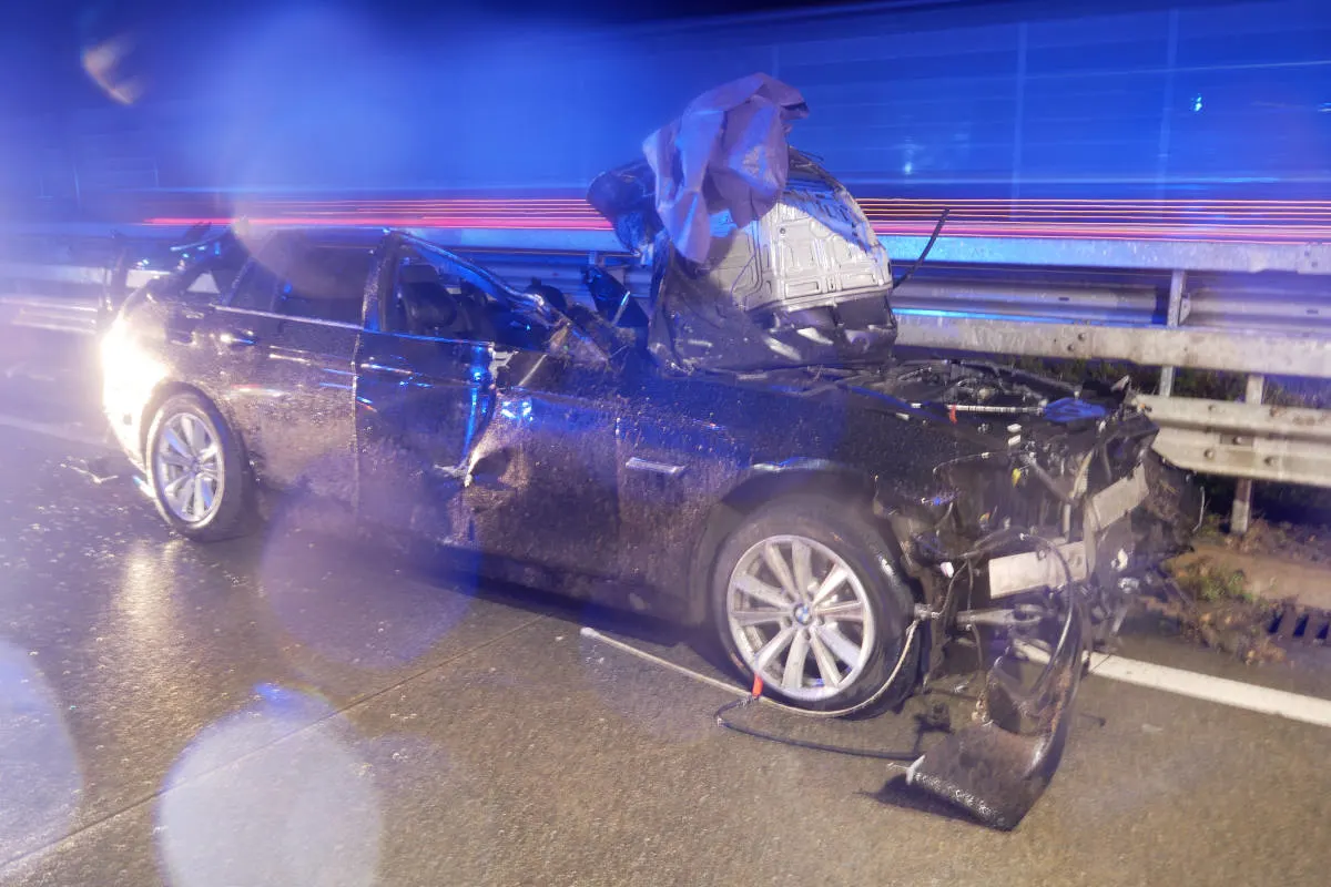A1 Sittensen / Stuckenborstel - Unfallreiches Wochenende für die Autobahnpolizei