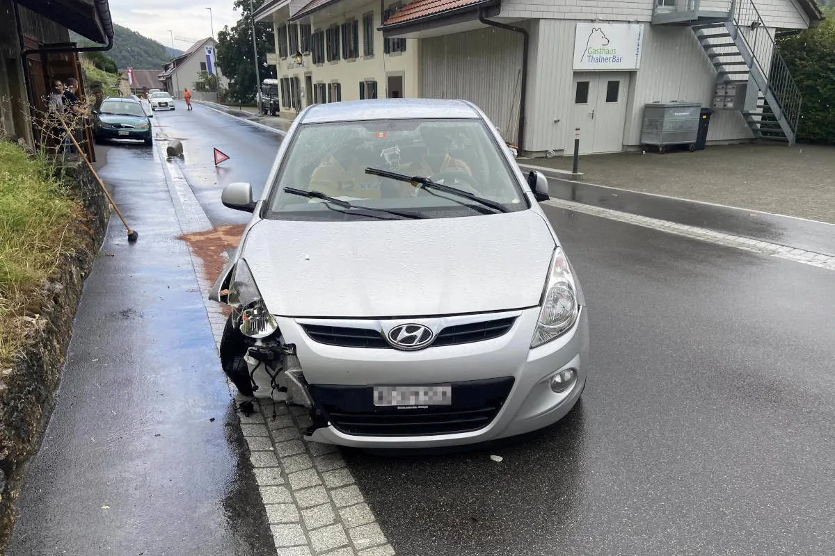 Thalheim AG – Betrunken in Hauswand gekracht