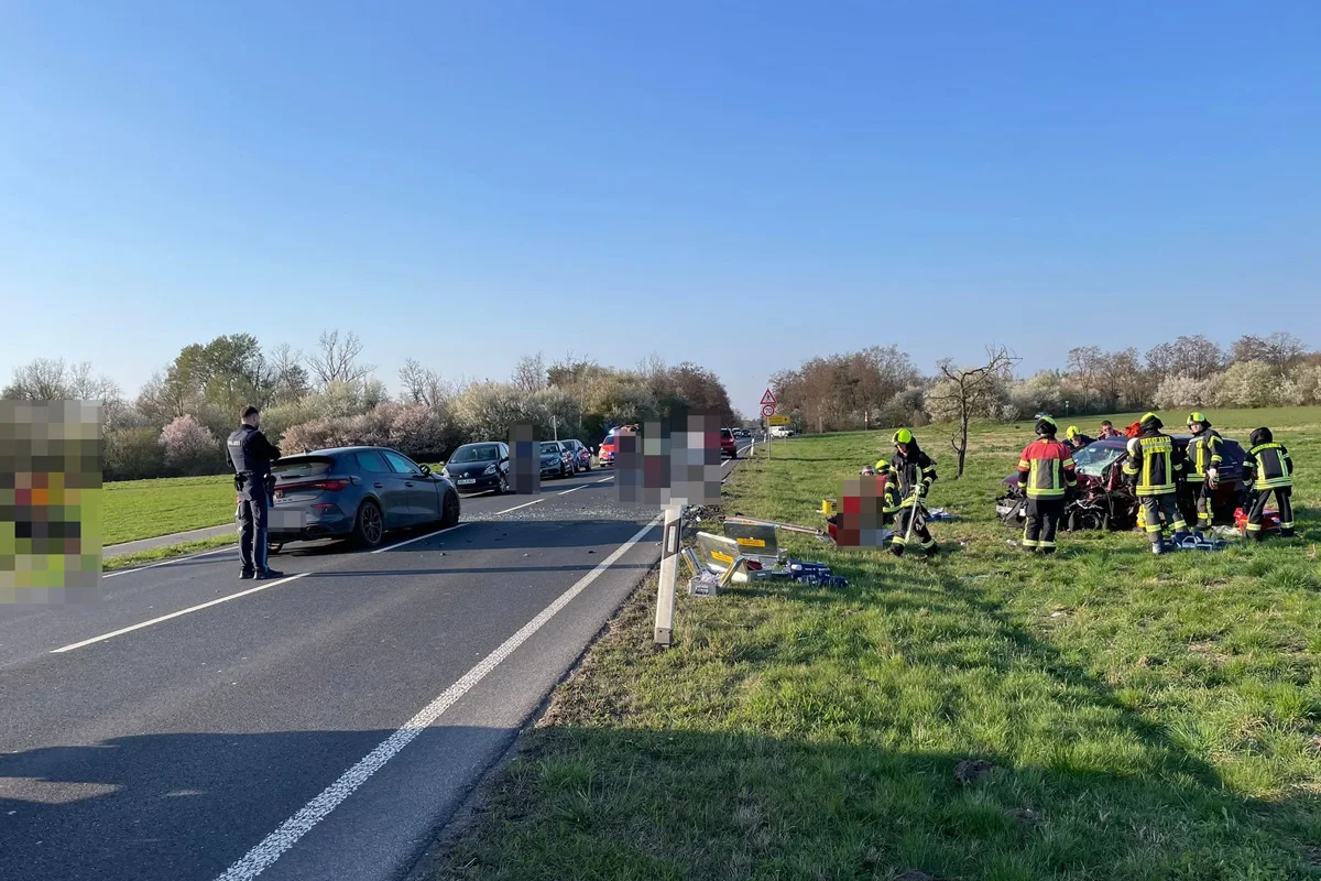 Kleinostheim – Eine Tote und zwei Schwerverletzte nach Unfall