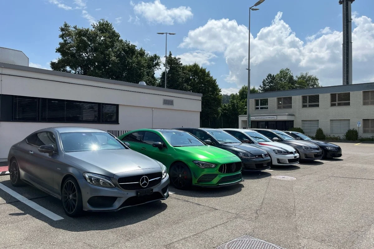 Bezirk Winterthur - Kontrollen gegen übermässigen Strassenlärm - 6 Autos stillgelegt