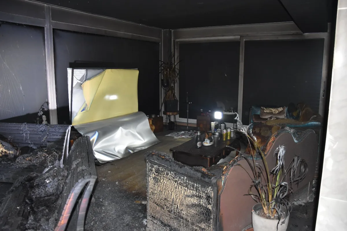 Über 100'000 Franken Sachschaden in Buchs SG - Wohnung nach Brand nicht mehr bewohnbar