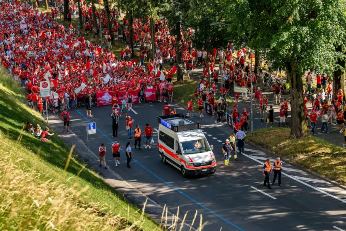 Women’s EURO in Bern und Thun – Polizei lobt friedliche Atmosphäre