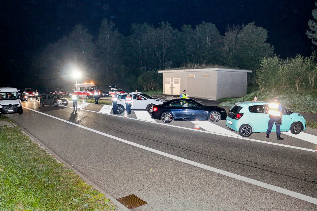 Bezirk Winterthur - 136 Fahrzeuge kontrolliert