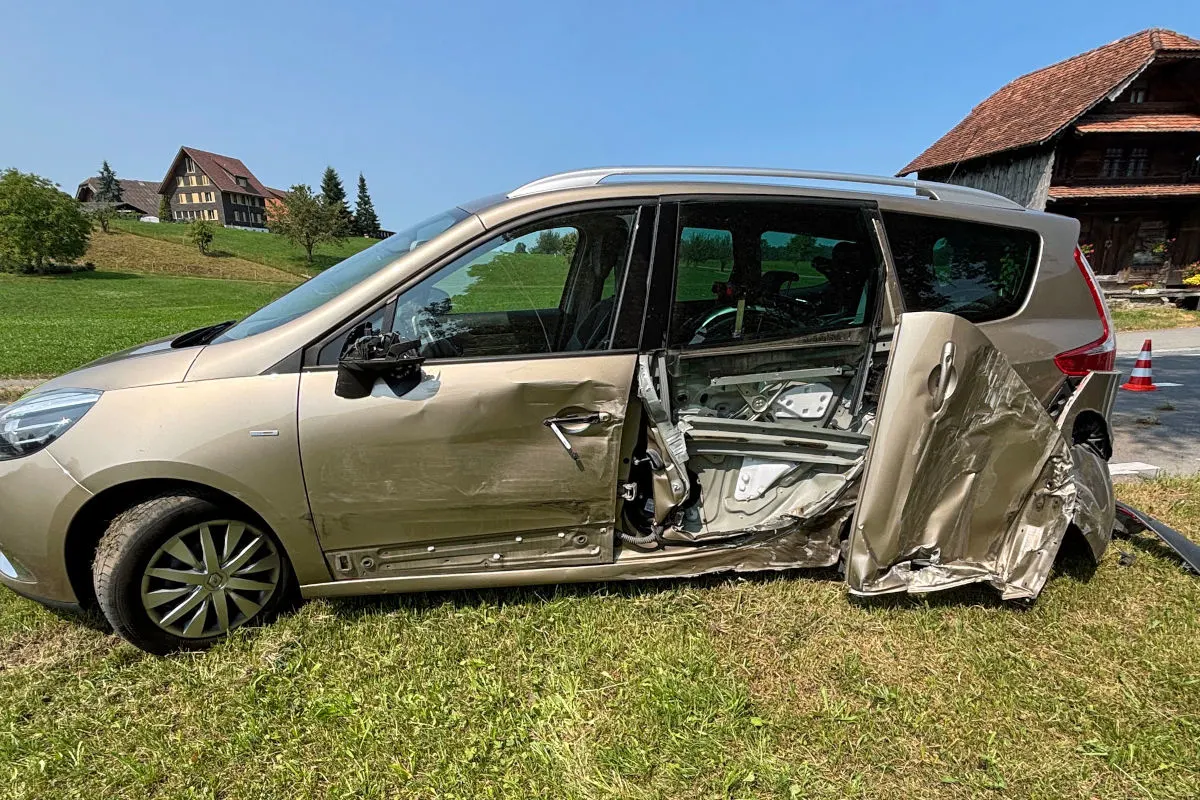A2 Kriens LU – Flucht nach Auffahrunfall