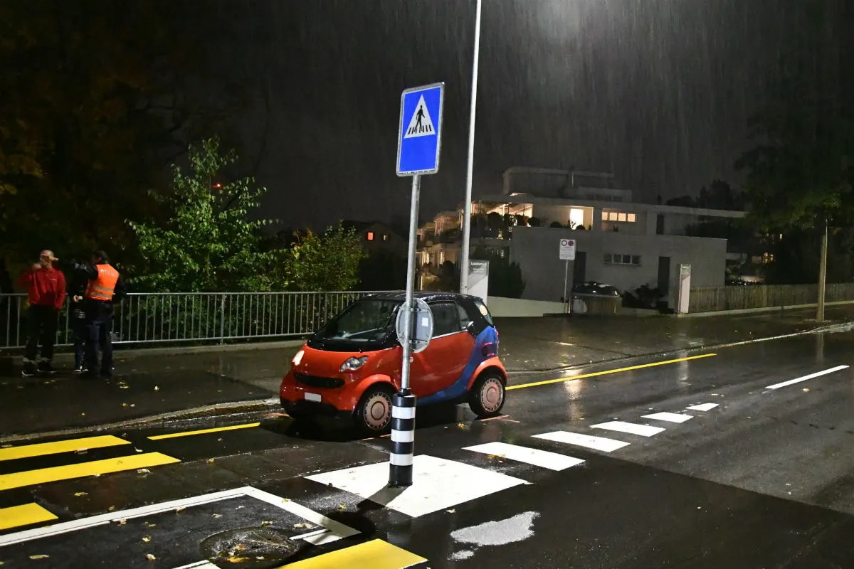 Unfall Chur GR - Fahrradlenkerin bei Kollision verletzt