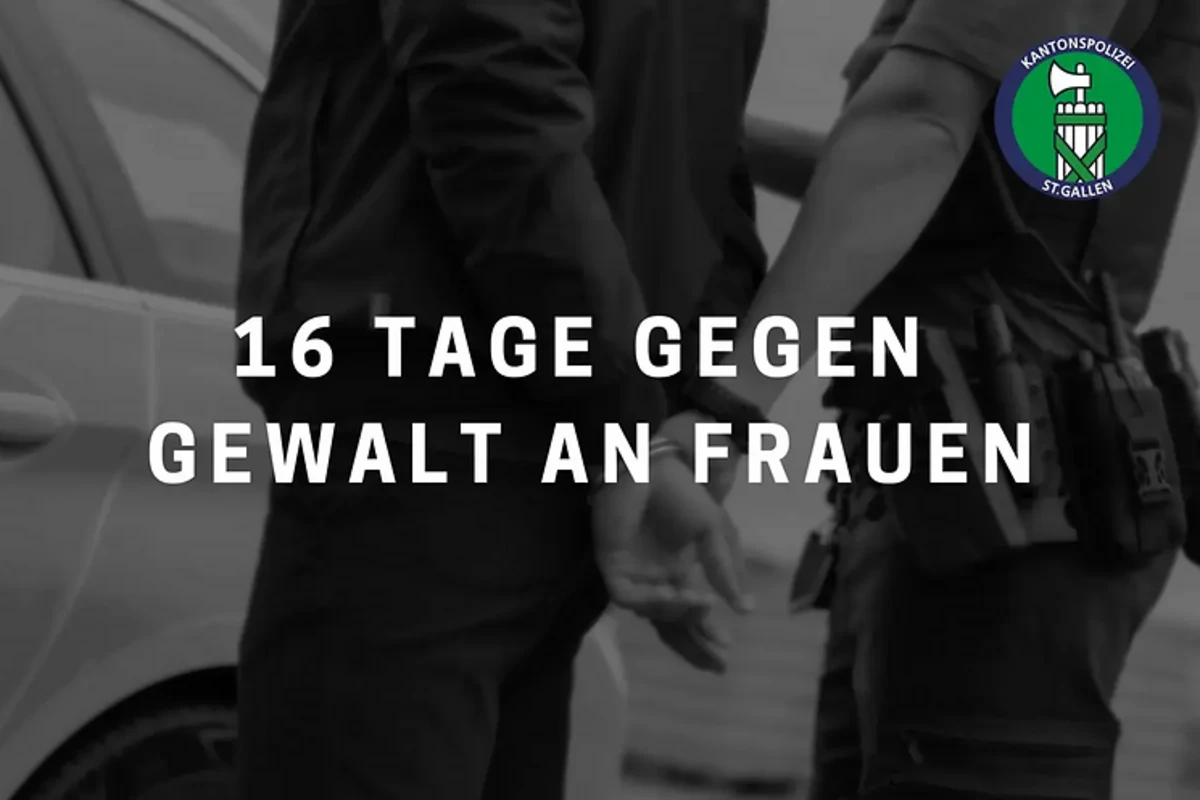 Kanton St.Gallen - Präventionskampagne «16 Tage gegen Gewalt an Frauen» 