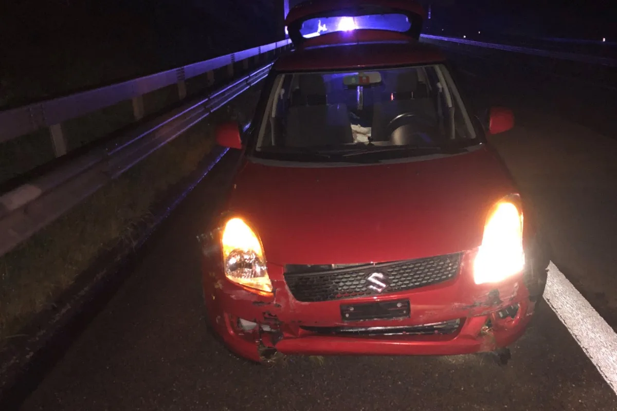Spektakulärer Unfall in Wäldi TG - 33-Jährige mit Sekundenschlaf auf der Autobahn 