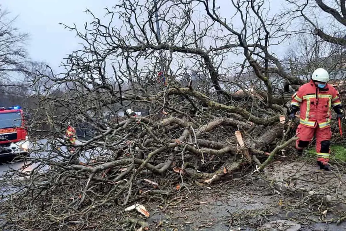 Sturm "Hermine" in Velbert