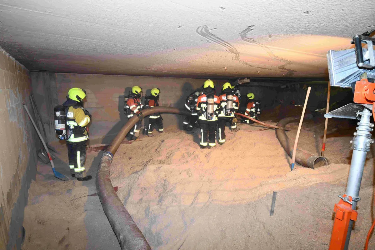 Wattwil SG - Mottbrand in Schreinerei