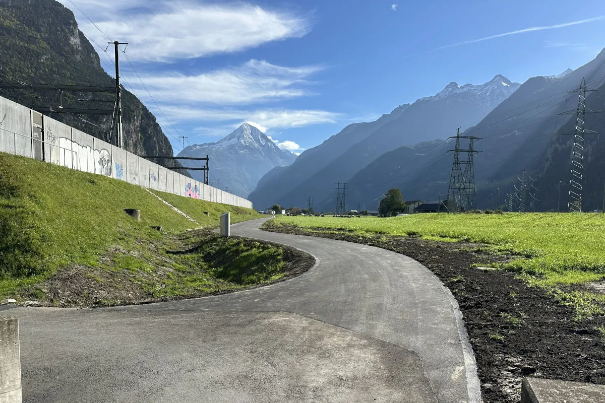 Attinghausen-Erstfeld UR – Radweg fertiggestellt