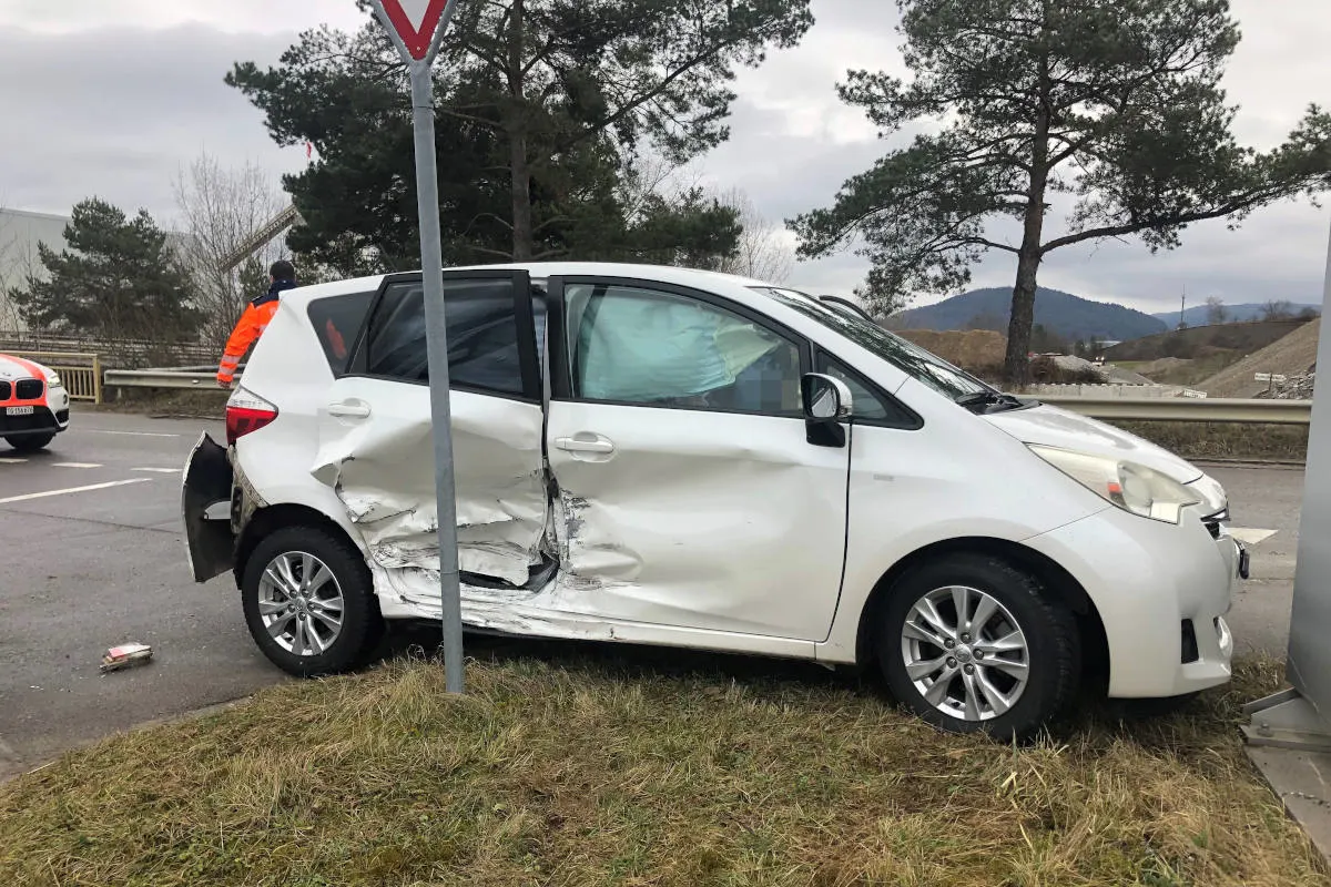 Diessenhofen TG – Beim Abbiegen kollidiert