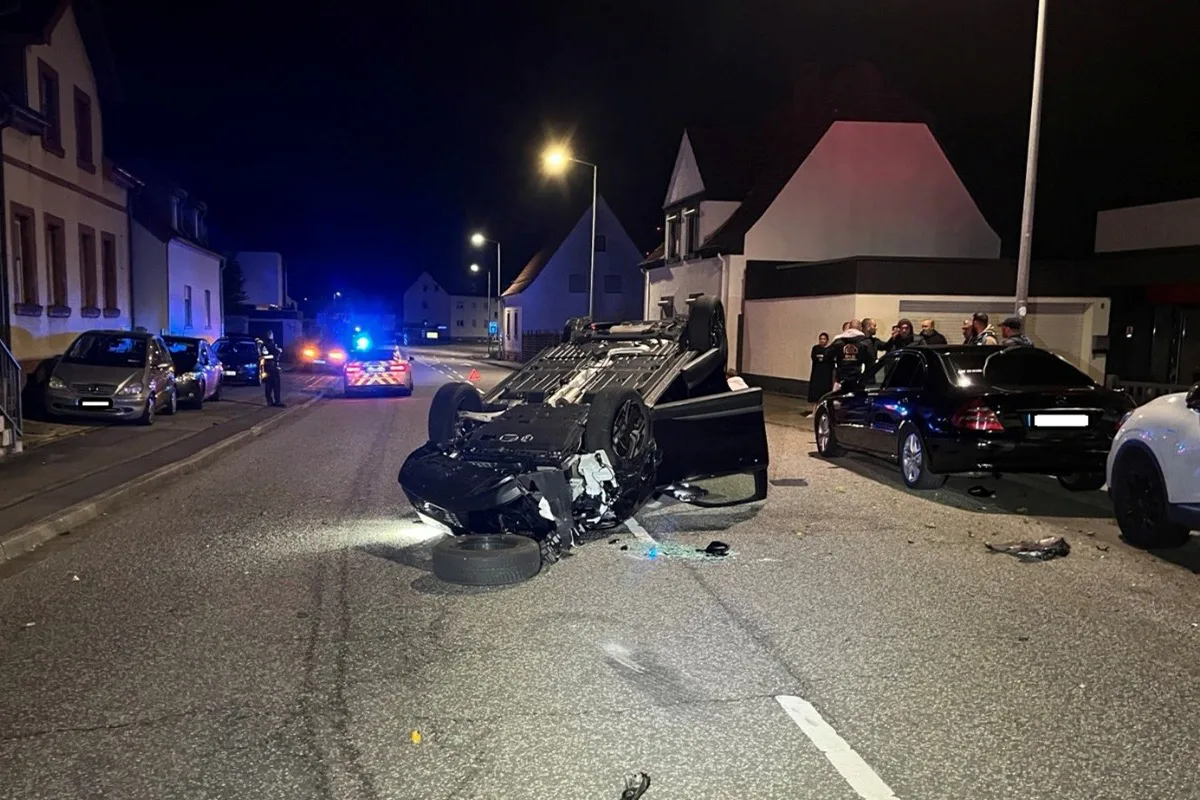 Bruchmühlbach-Miesau RP – Fahrer überschlägt sich nach Alkoholfahrt