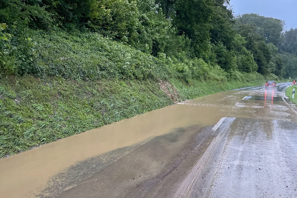 Alarmstufe aus dem Kanton Luzern  - Hochwassersituation im Kanton Luzern (Stand 13. Juli 2021/14:15 Uhr)