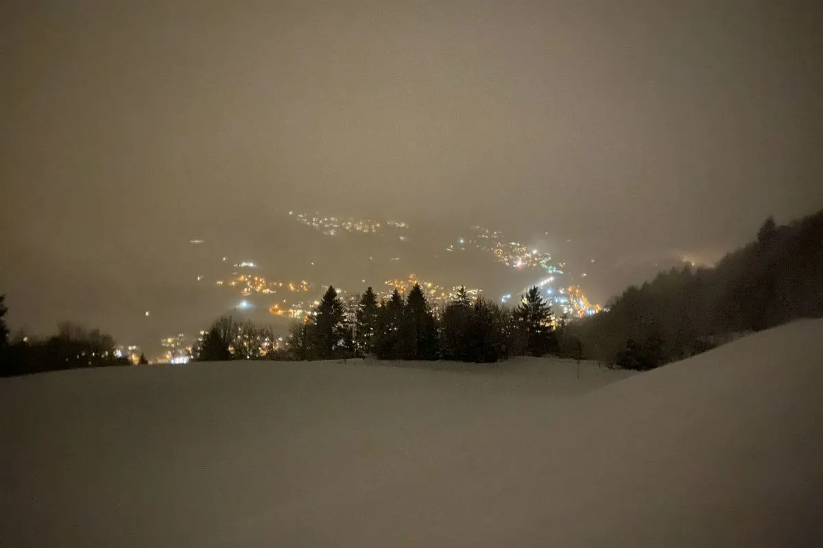 Toni bringt viel Schnee und Wind mit sich