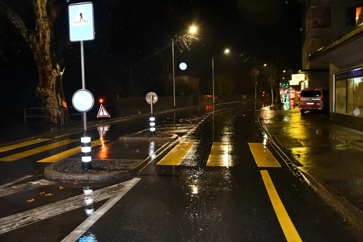 Chur GR – Mann auf Fussgängerstreifen angefahren