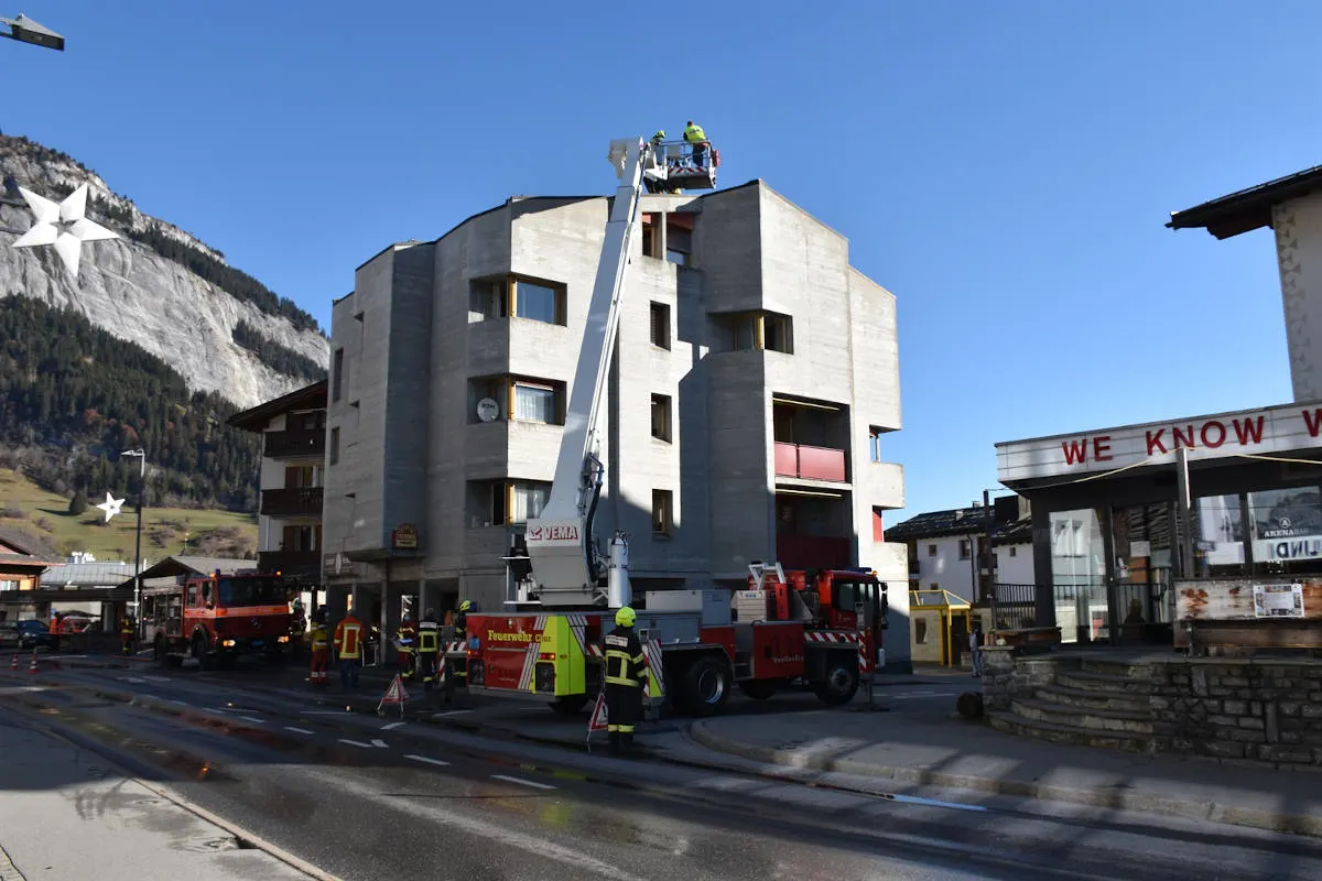 Feuer in Flims GR – Kaminbrand konnte rasch gelöscht werden