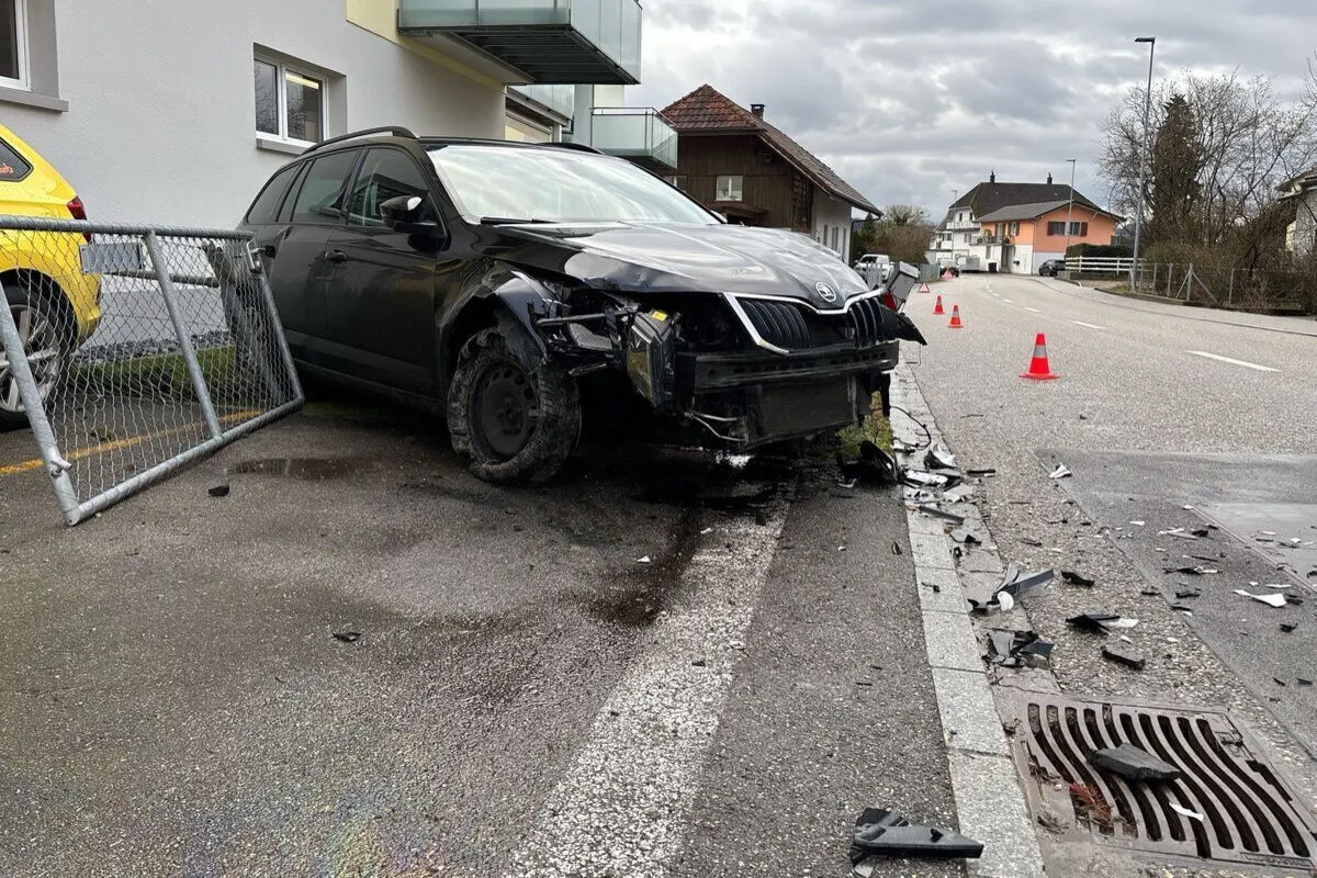 Aeschi SO – Drogenschnelltest nach Unfall positiv