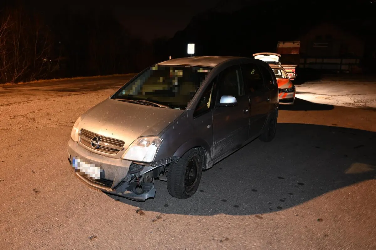 Walenstadt SG - Fahrunfähig Unfall verursacht 