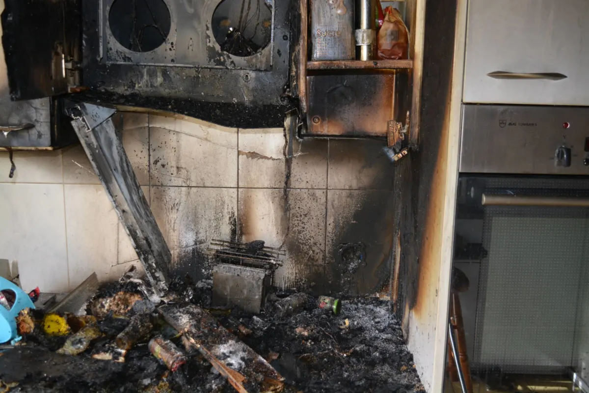Chur GR - Küchenbrand in Mehrfamilienhaus