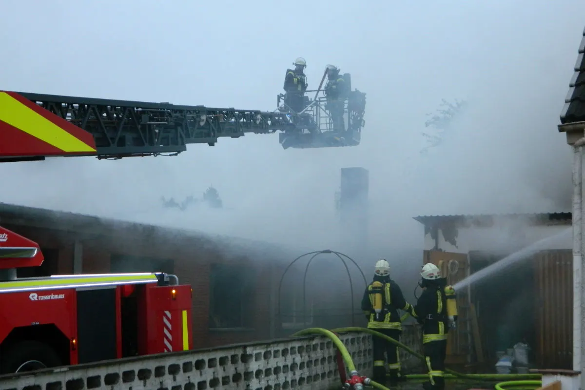 Wohnungsbrand mit vermisster Person in Gokels - Leiche gefunden