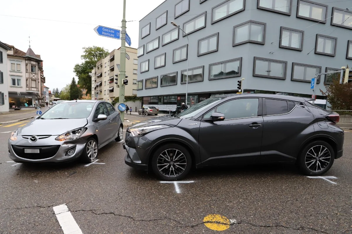St. Gallen - Unfall mit Sachschaden