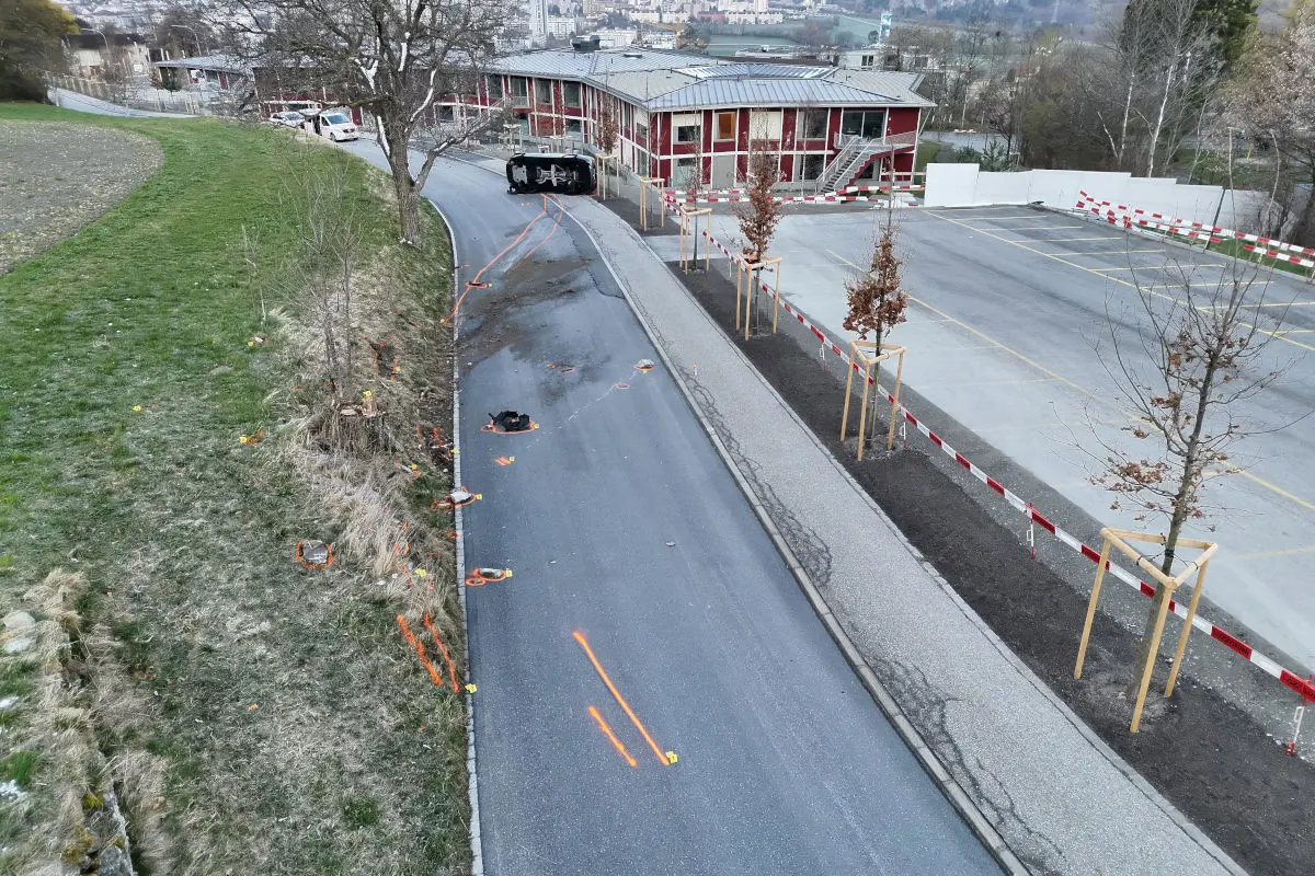 Chur GR – Neulenker verursacht Selbstunfall
