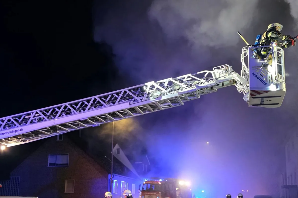 Trossingen – Ein Toter bei Brand in Einfamilienhaus
