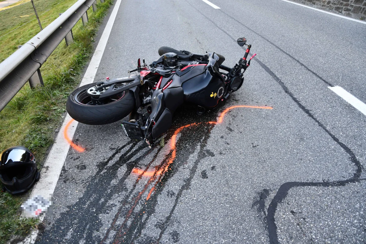 Chur GR – Töfffahrer bei Unfall verletzt