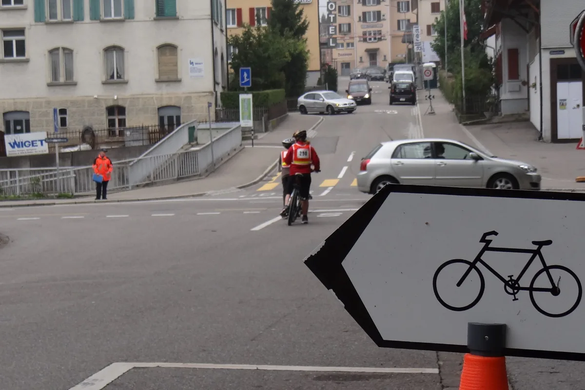 Veloprüfungen auf Stadtgebiet St. Gallen