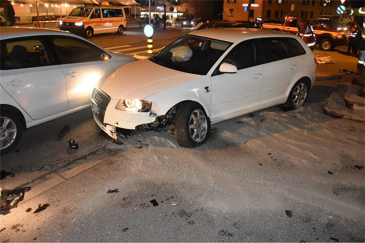 Goldach SG - Lernfahrerin verliert Herrschaft über Auto 