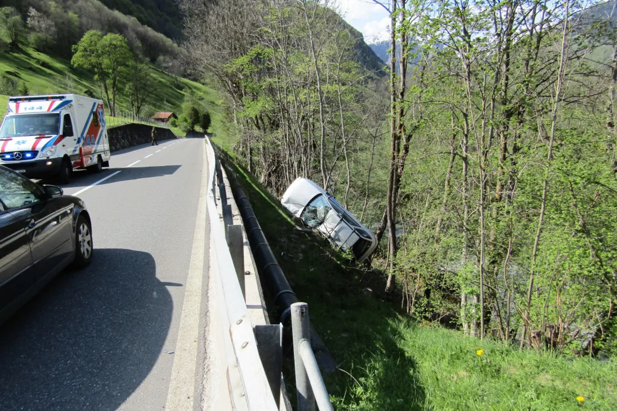 Verkehrsunfall in Elm - Lenker verletzt