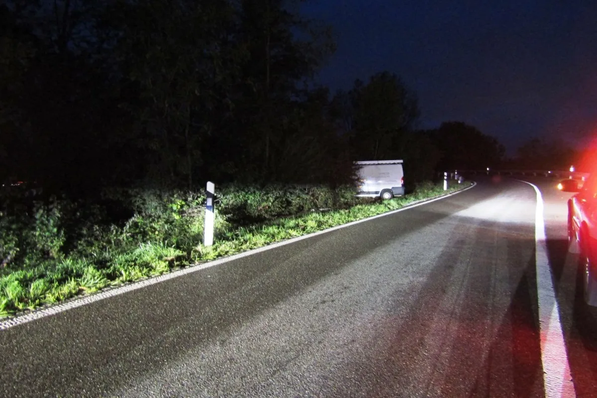 Alkohol im Spiel - Verkehrsunfall auf der A3 in Benken